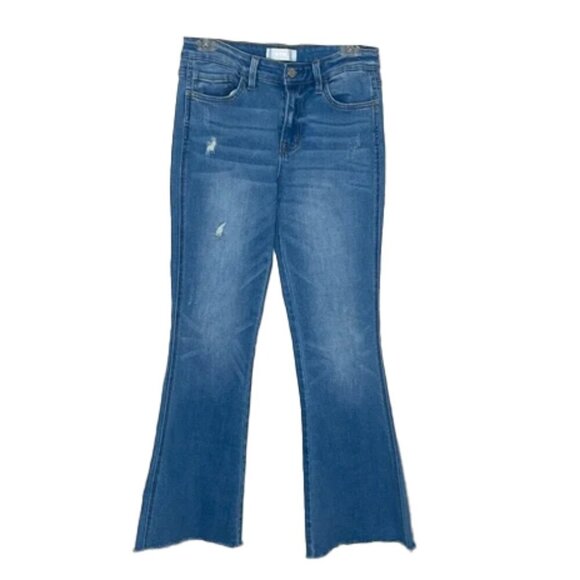 VERVET Women's Blue Flared Jeans Size 27 - Picture 1 of 5